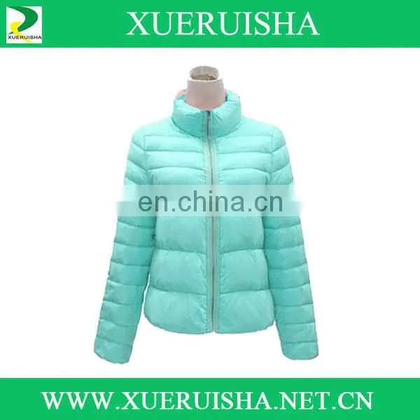 high fill power down jacekt for woman in winter