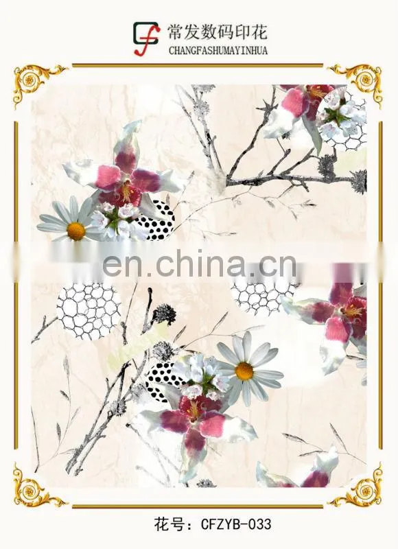 Knitted Polyester Double Colors Jacquard Dress Fabric Manufacturers