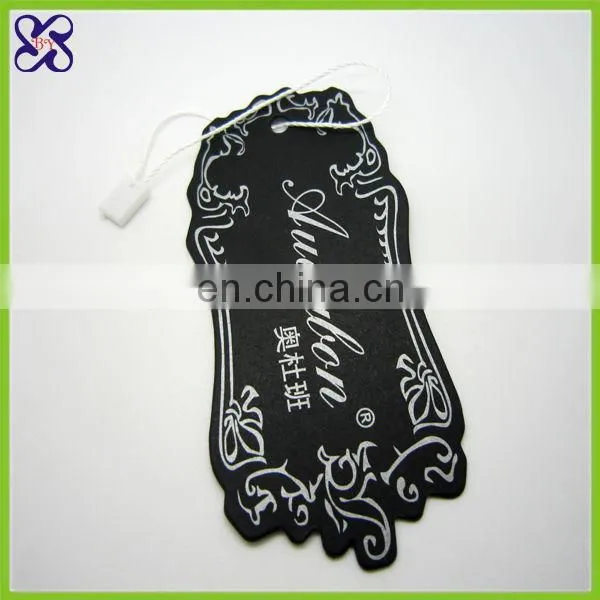 2018 Custom clothing tags / hang tag / garment hangtag