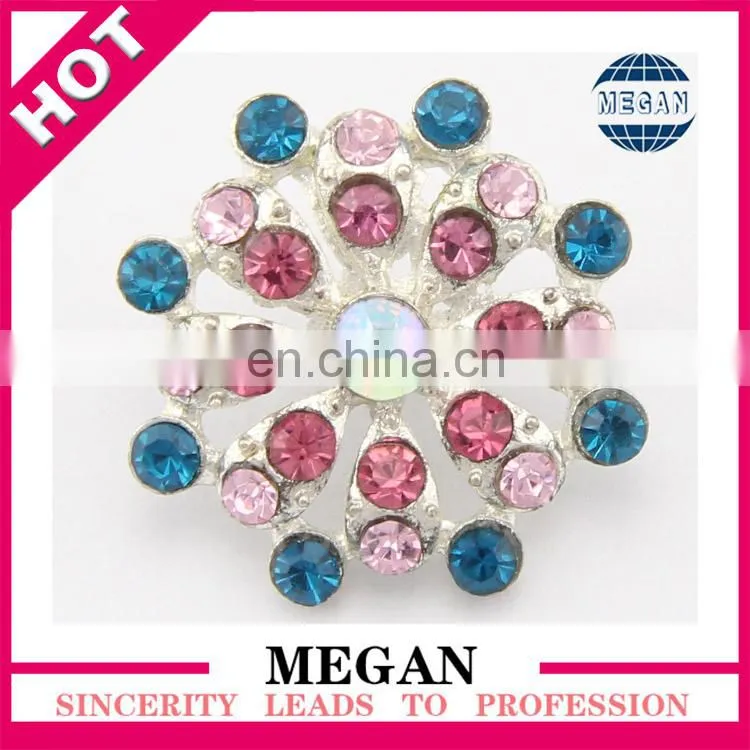 Wholesale High quality pearl square rhinestone buttons