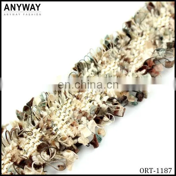 Ornament cloth fabric tape trim for fashion decorative garments accessories