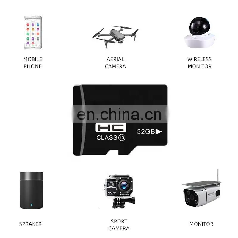 Factory Wholesale Cheap Price High Speed Mobile Phone Memory Card 2gb 16gb 32gb 64gb 128gb 256gb Class10 tf Card Memory Sd Card