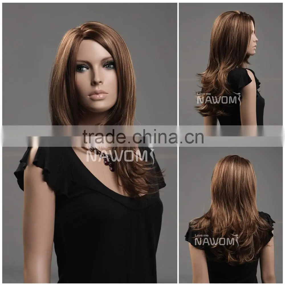 long straight hair female wigs hair
