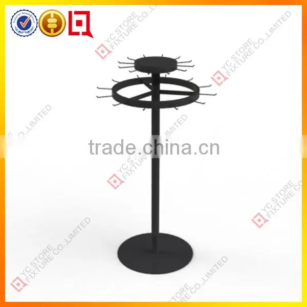Spinning scarf display stand
