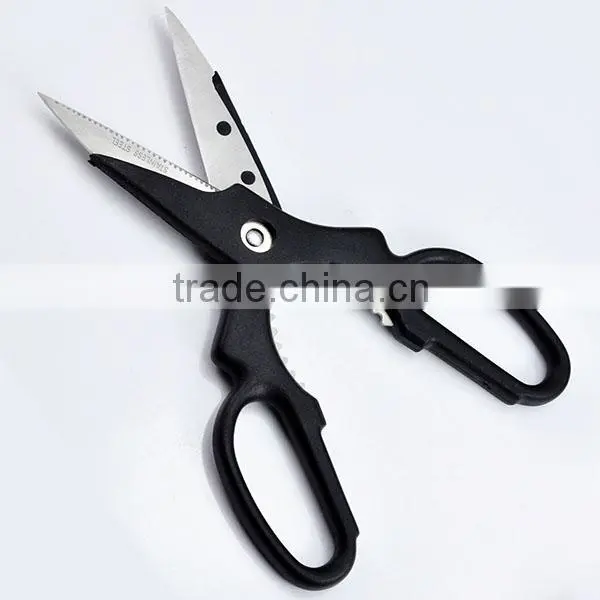Multifunctional meat cutting scissors and kitchen scissors