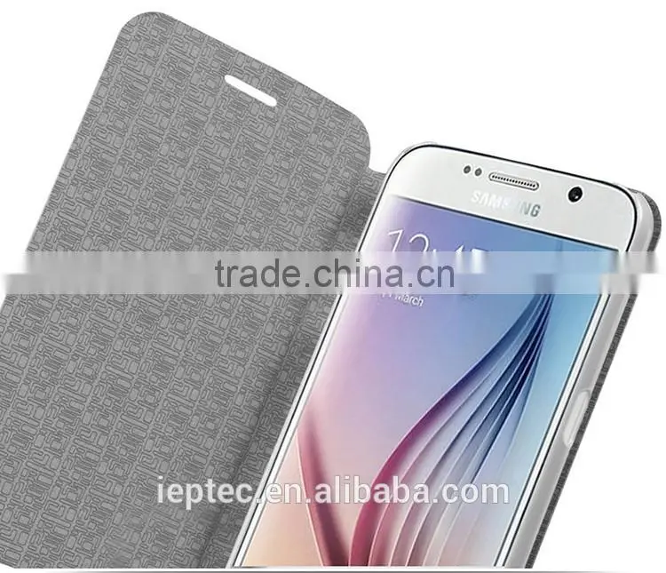 MOFi Case for Samsung Galaxy S6 G920F, Flip PU Leather Phone Cover for Samsung Galaxy S6 Case