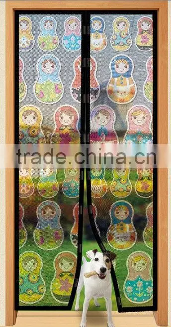 INSTANT MESH GUARD MAGNETIC SCREEN DOOR
