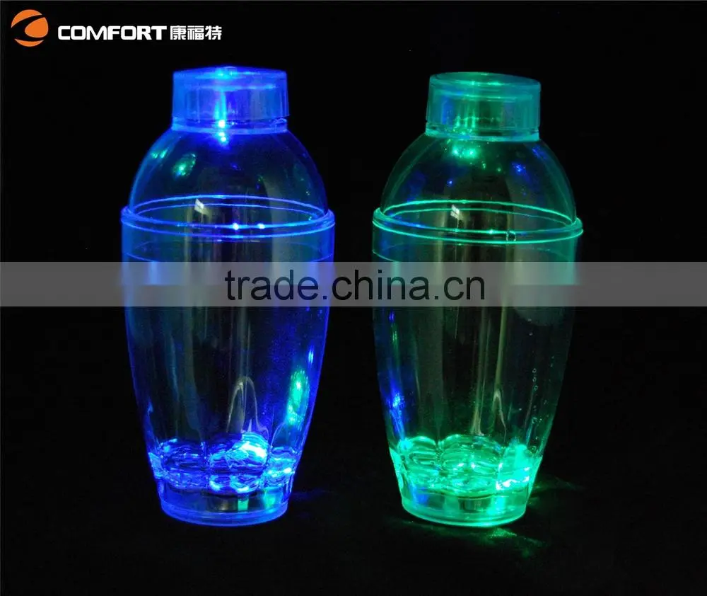 new design 180ml 200ml 450ml 750ml clear custom cocktail shaker
