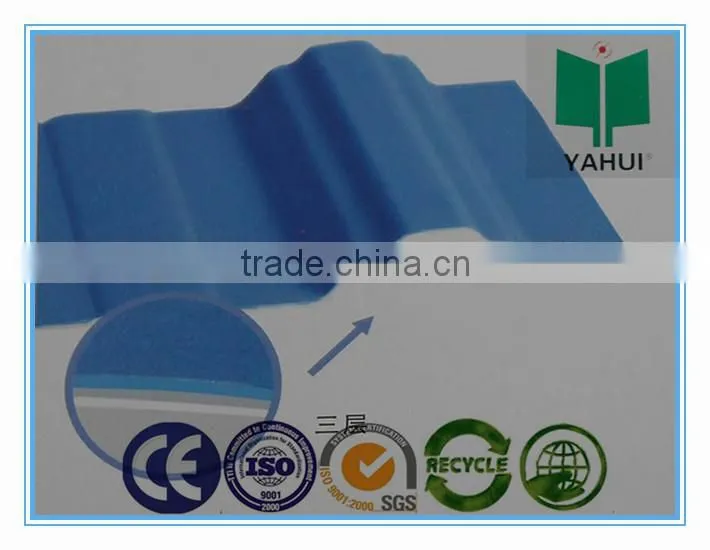 pvc plastic roof tile
