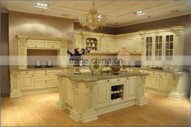 Fashionable Design Contemporary solid wood Kitchen Cabinet,kitchen cabinet trim