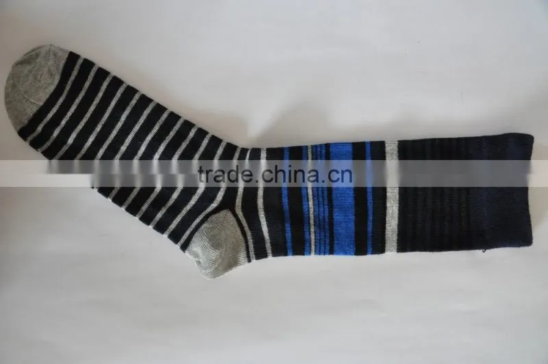 Men's stripe cotton socks