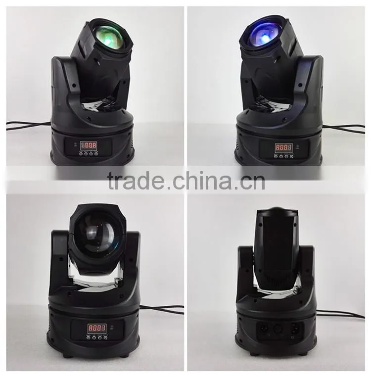 stage lighting mini beam light 45W with 6-facet prism