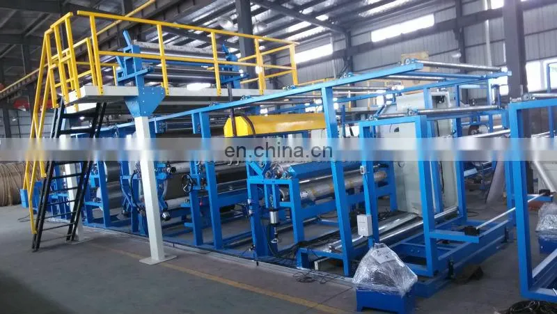 Solvent Based Glue Laminating machine for Blanket/garment/sofa fabric