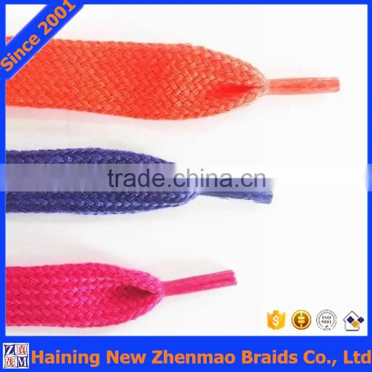 Wholesale 5/8/10mm shoes flat polyester webbing straps