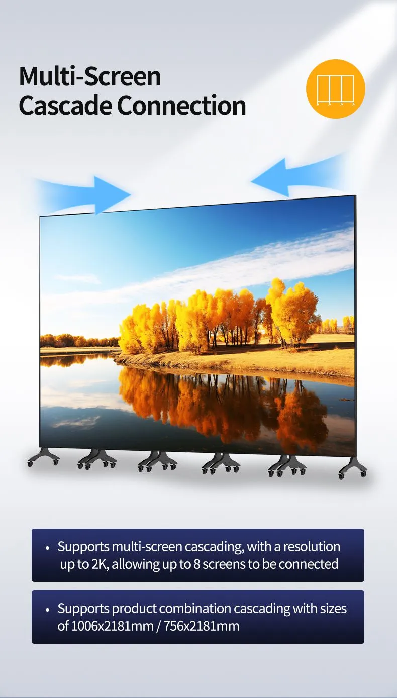 LED Full Color Wifi Control Poster Led Display P1.875 P2.5 Poster Stand Customized OEM Outdoor Video Led