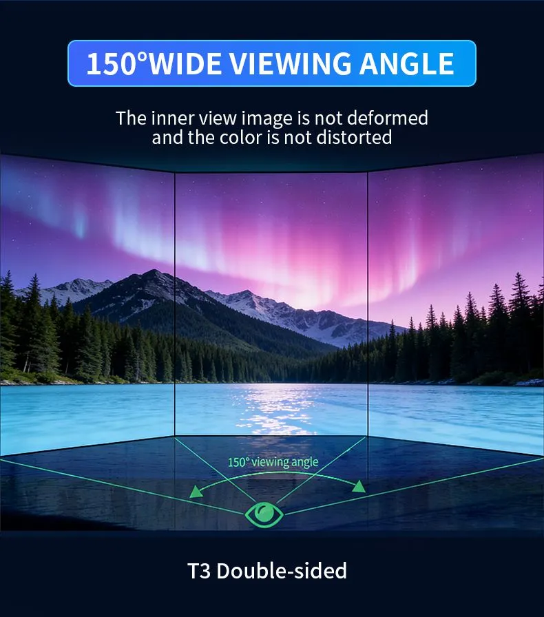 Ultra Thin Stage LED Display Front Service Double Sided LED TV Easy Maintenance Indoor Led Display