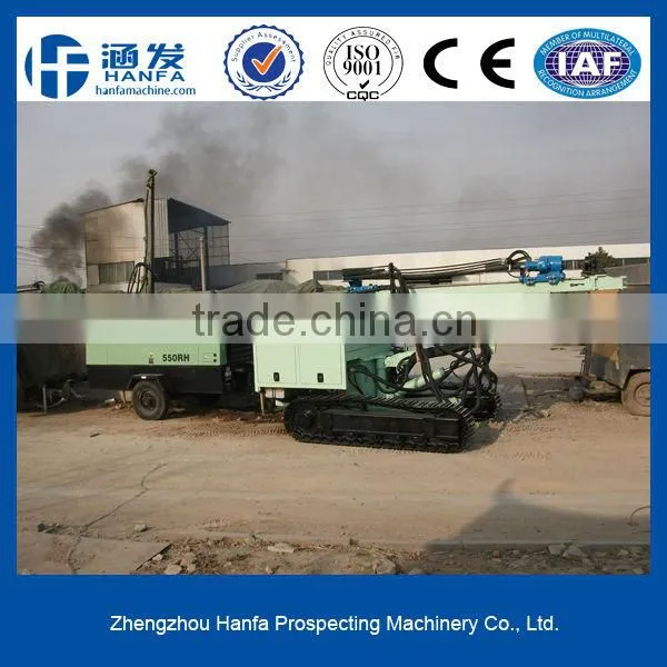 HF150Y hydraulic crawler mounted drilling rig