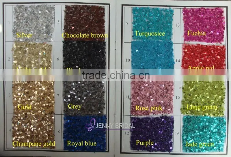 SQN#55 fancy coral salmon sequin round metallic sequin table cloth