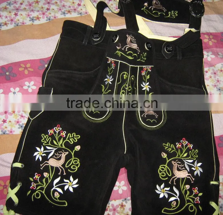 Lederhosen Costume Authentic Oktoberfest Lederhosen