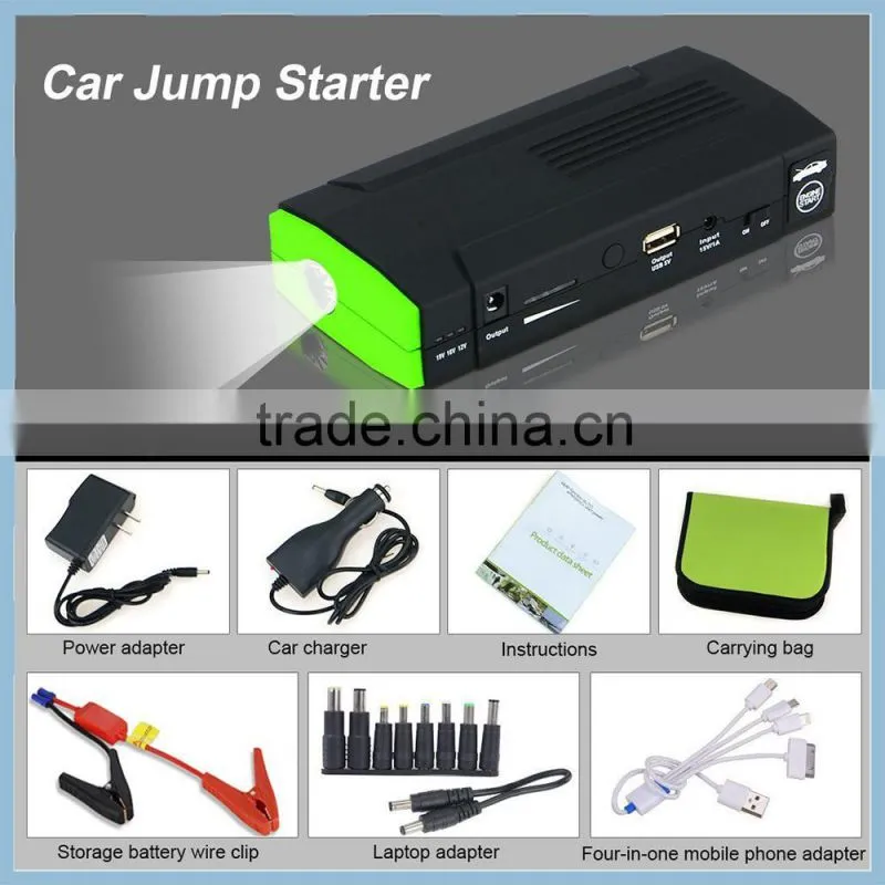 12V 12000mAh Multi function portable car jump starter