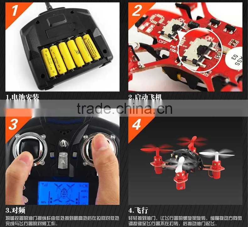 Newest Mini Quadcopter WL Toys Velocity V272 RC Quadcopter 4.0CH 2.4GHz Control Nano Size RC Quadcopter Mini Drone 3D Rotating