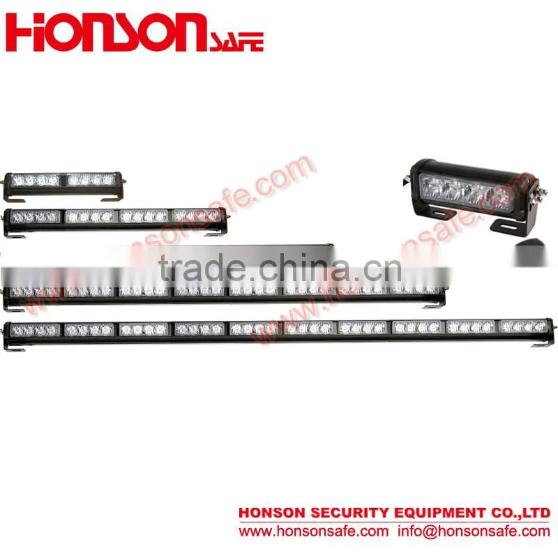 41'' LED Low-profile alumimun alloy Body Traffic Directional Warning Light Bar HTA-41(1W or 3W LEDS)