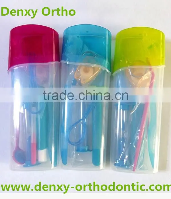 Oral hygiene kit, orthodontic dental kit, travel clean kit