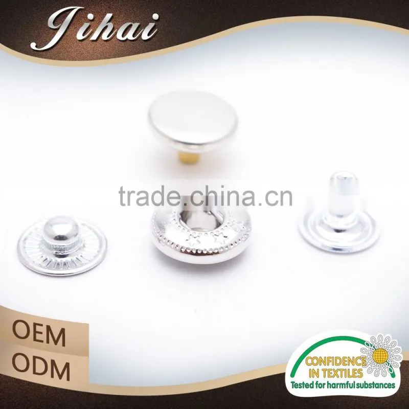 China Manufacturer Garment Chunk Snap Button Fastener
