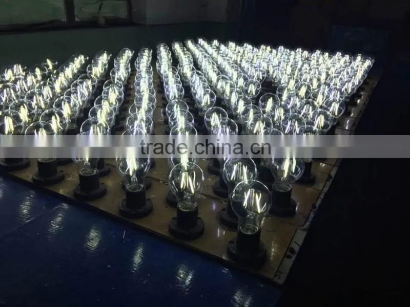 ST64 E27 Base LED Filament Light Bulb 4W 6W LED Filament Bulb Light