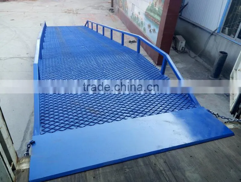 2016 CE Portable loading docks mobile loading ramps mobile container ramp for sale