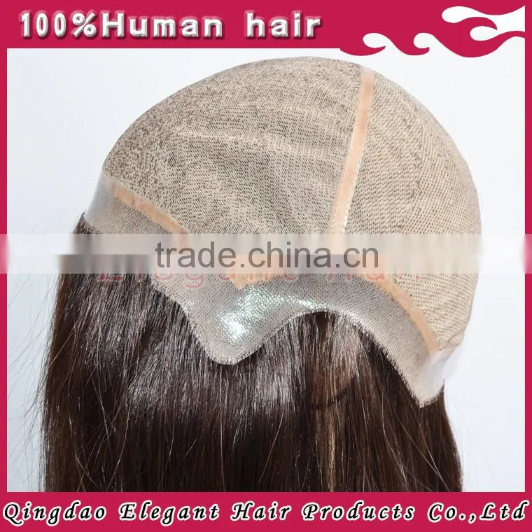 2015 new fashion style real brazilian hair black color 26 inch human hair wigs for black women
