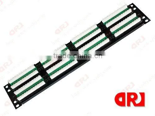 Cat5e UTP 48 ports amp pathc panel