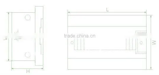 LGD-3ways Flush Type Distribution Box(Electrical Distribution Box,Plastic Enclosure)