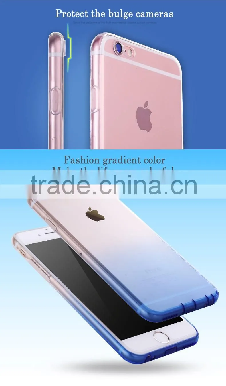 transparent tpu 0.3mm case soft silicone mobile phone housing clear custom s6 edge plus case for samsung galaxy s6 edge plus