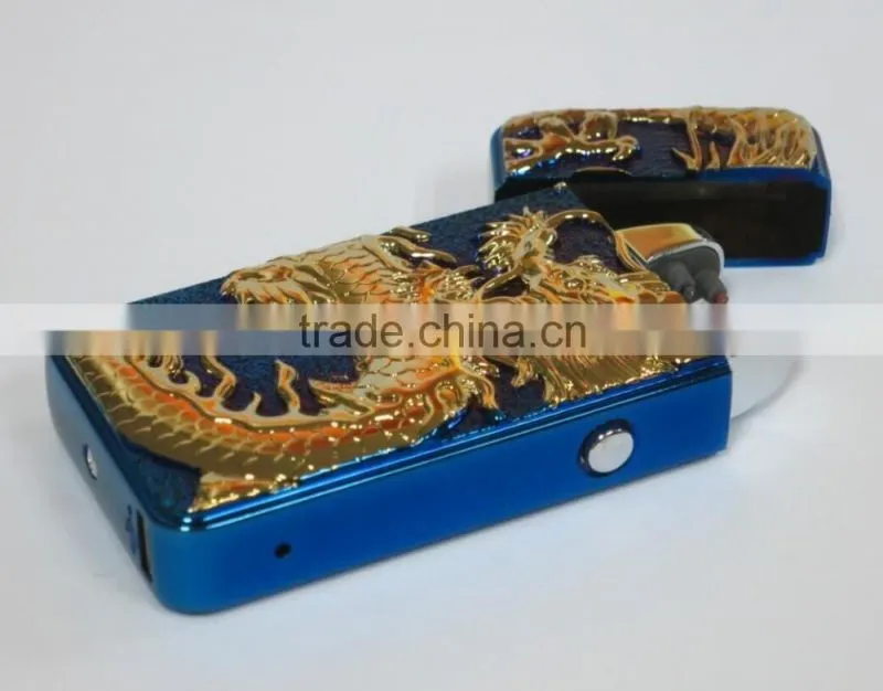 New Windproof cigarette cigar Lighter Personality Electronics usb novelty smoking Lighter Flameless Lighters for man women gift