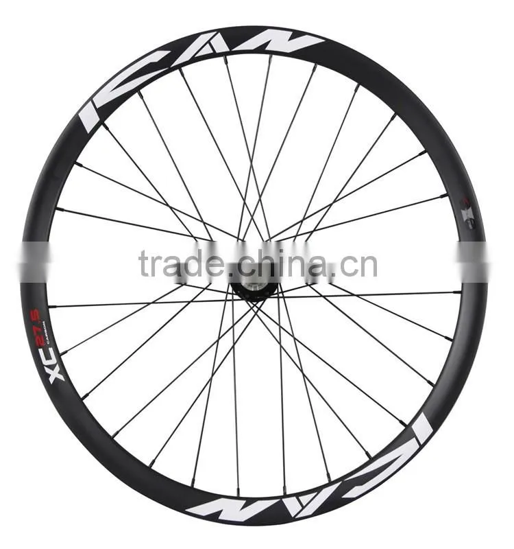 Cheap bicycle parts 27.5er carbon mountain bike wheels with poweway M81 updated hub