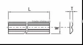 Woodworking Planer Knife For Centrolock System