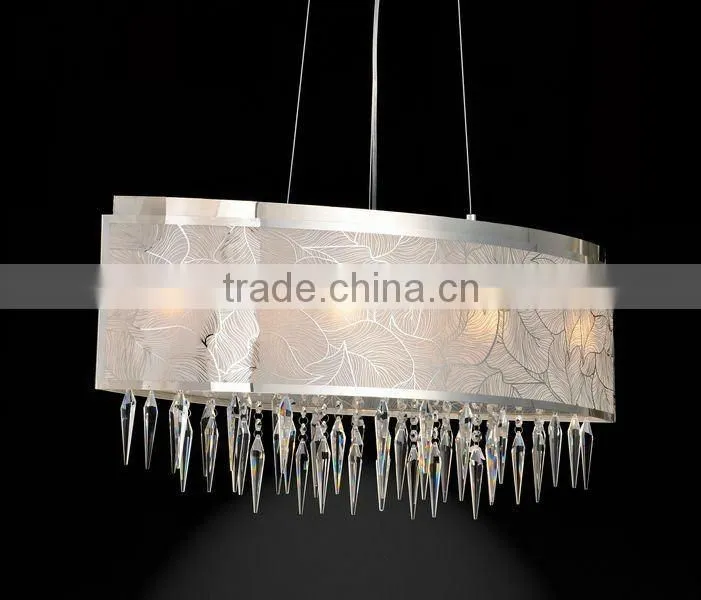 cheap chrome metal HY 9016-1PL G9 hanging lamp