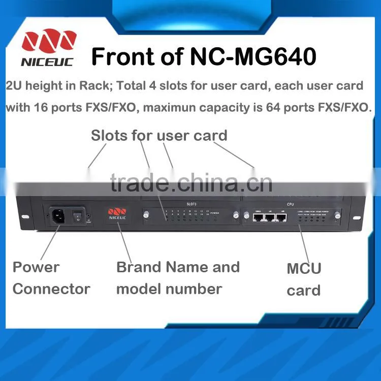 2 FXS/FXO Ports Voip Gateway Supports SIP