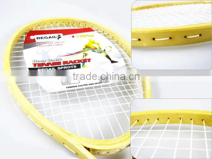Tennis wooden racket for children high quality