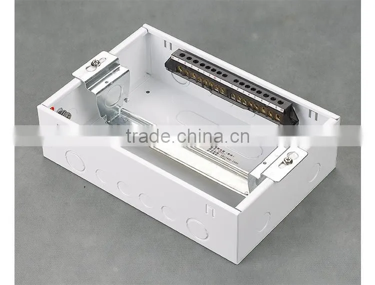 australia standard two row din rail enclosure with high quality