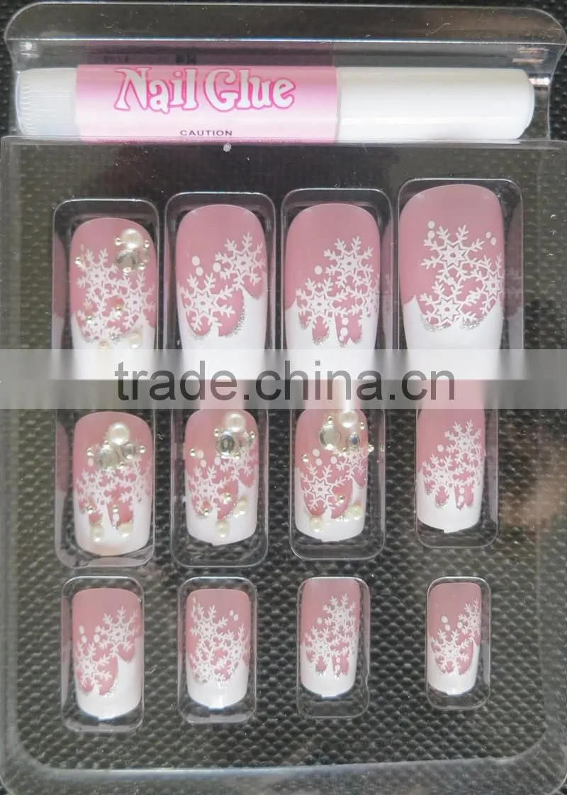 Nail tips fake nail art tips artificial fingernails with different style