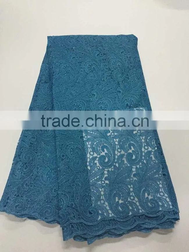 New product in China import polyester macrame lace fabric