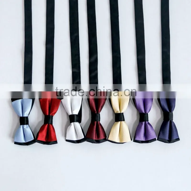 Fashion Polyester Boys Bowtie For Formal Wedding Men Bow Tie