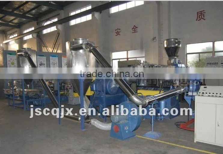 Plastic PVC granulating production line pvc granulating line