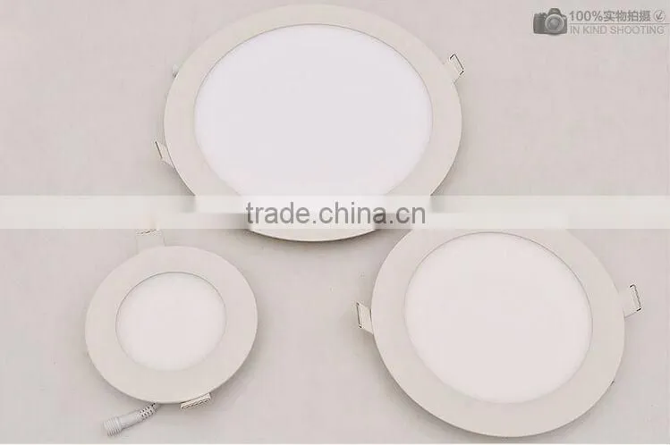2015 New round super thin 18w surface led panel light