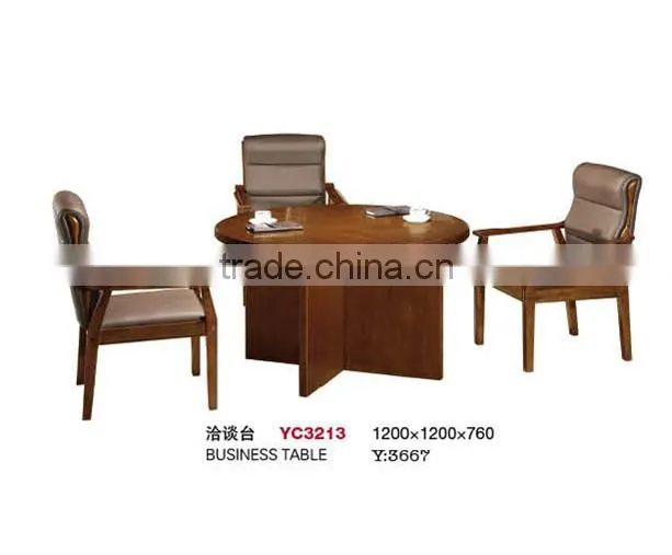 grandiose hdf wood glass conference table factory sell directly YYMD9