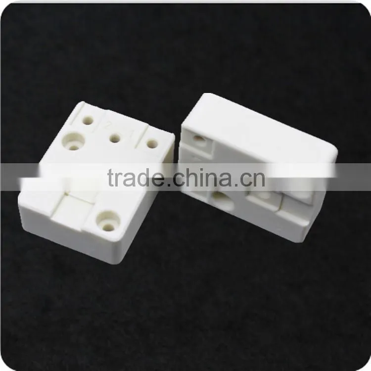 high heat resistance supper beige color insulating electrical steatite ceramic plug