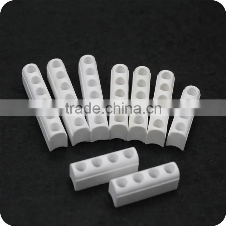 high temperature resistance insulating C220 steatite ceramic 1-8holes