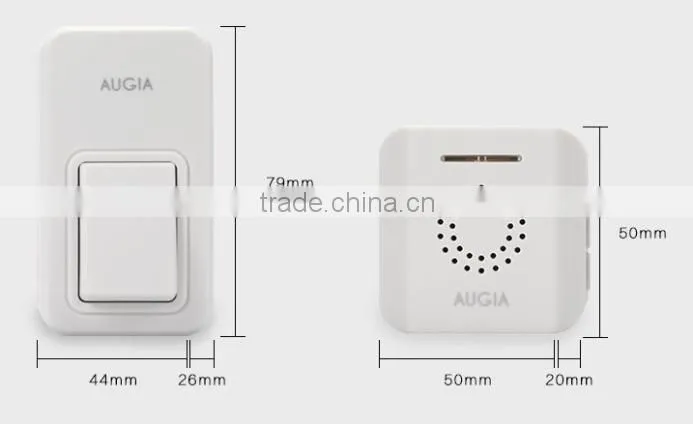 remote control doorbell volume control usb smart doorbell with high- quality